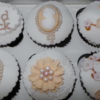 Cameo Cupcakes 80th