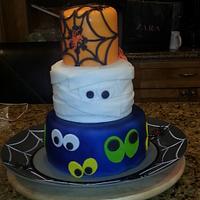 Halloween Birthday cake