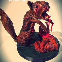 The Sugar Art Zombies Collaboration 2016 - The attack of the Zombie Squirrel