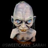Smeagol bust cake Smeagol bust cake