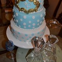 Baby birthday cake -