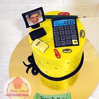Accountant cake 