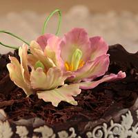 tulips cake