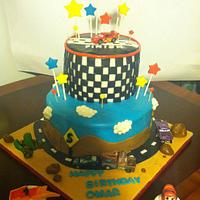 cars birthday cake