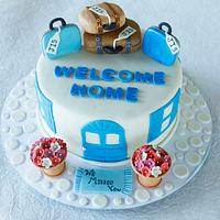 WELCOME HOME CAKE!!!