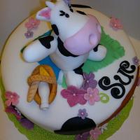 Cow cake for Sue