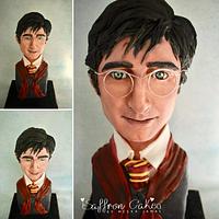Harry Potter bust cake <3