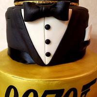 0070 James Bond Themed Cake