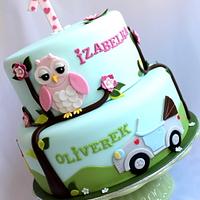 Cake for girl and boy Cake for girl and boy