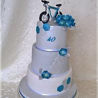Elegant sports cake Elegant sports cake