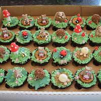 Woodland Cupcakes