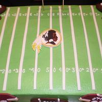 Redskins cake