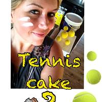 2 tennis cakes 