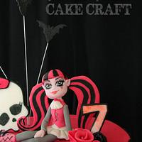 Draculaura Monster High cake