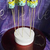 marshmallows pop minion