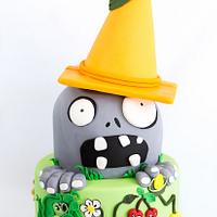 Zombie Birthday Cake