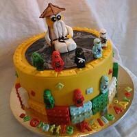 lego ninjago birthday cake 