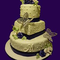 Butterfly Wedding Cake