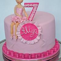 Ballerina cake