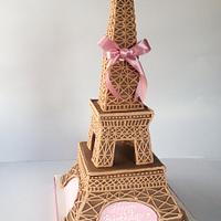 Eifel Tower Cake