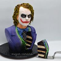 Joker cake bust