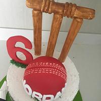 Cricket cake