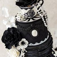 Victorian Gothic chic tea party