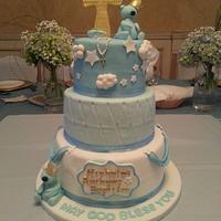 Baby Christening Cake