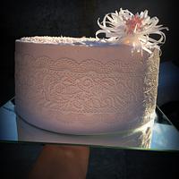 Romance lace cake 