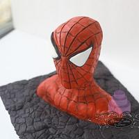 Solid Modeling Chocolate Spiderman Bust
