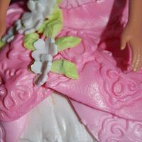 Spring Barbie Cake