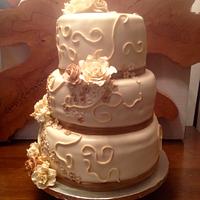 50th Anniversay Cake