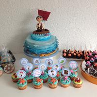 Little Pirate Birthday Cake 