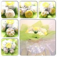 white and yeloow mother's day bouquet 