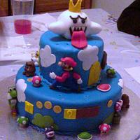 Mario Brothers cake