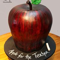 A 13" high Apple for my Teacher Sister
