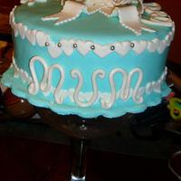 MY MUMS BIRTHDAY CAKE
