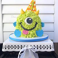 Monster Smash Cake