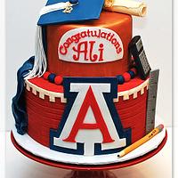 University of Arizona Grad Cake 