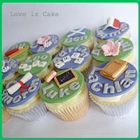 Cupcakes for a very lucky head teacher