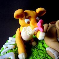 Lion King Theme Cake