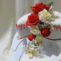 Ying Yang wedding cake