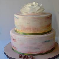 Watercolor Cake 