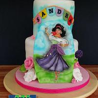 Esmeralda Disney Princess Cake