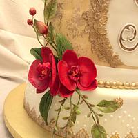 Red Orchid Wedding