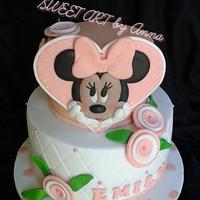  Minnie Mouse cake
