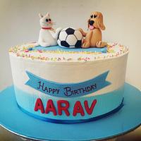 Cake for little Aarav !