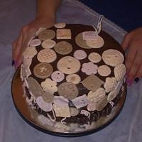 buttons cake