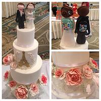 International Wedding cake 