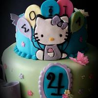 Hello Kitty Cake 